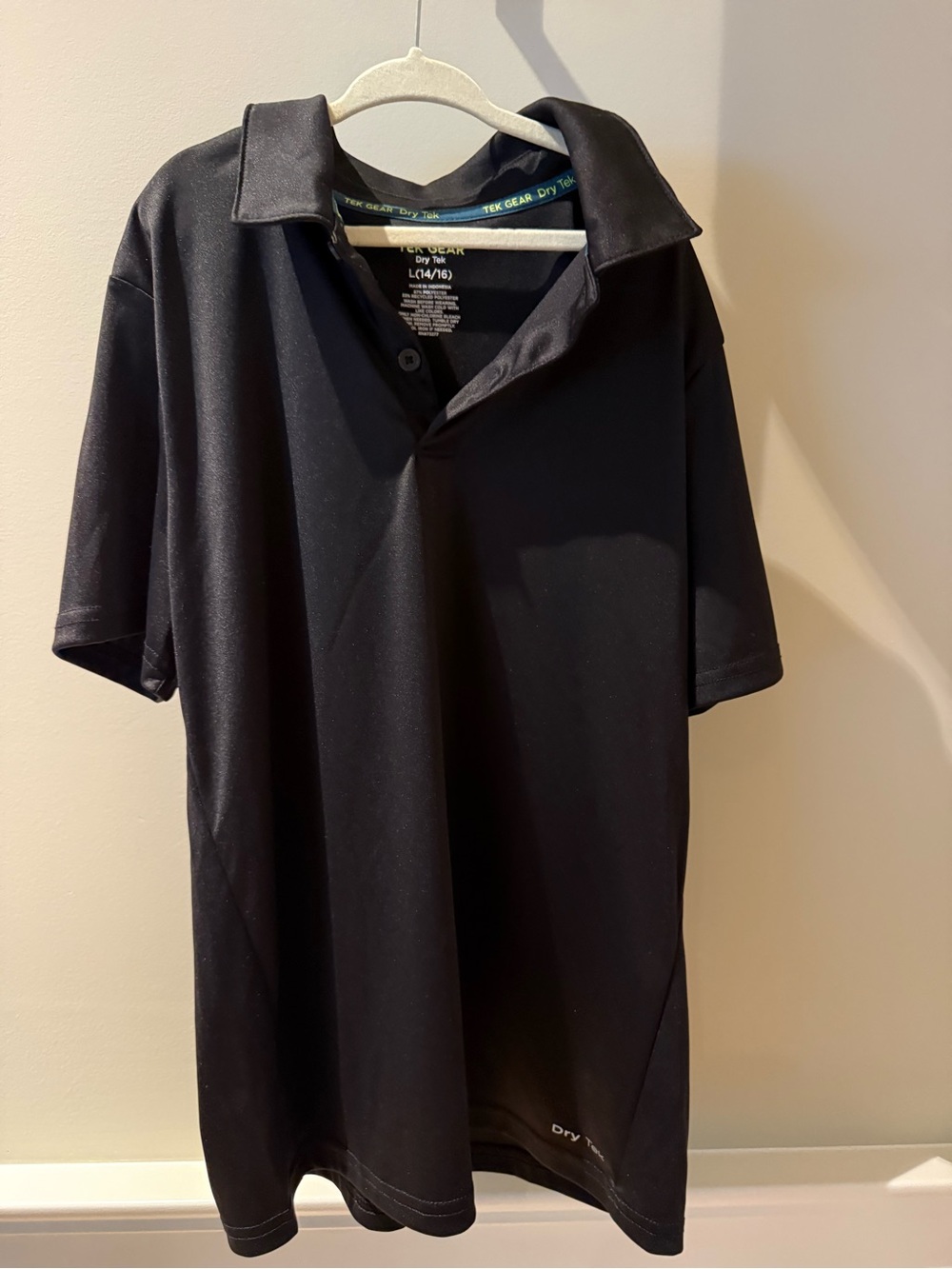 tek gear Black Boys' Performance Polo